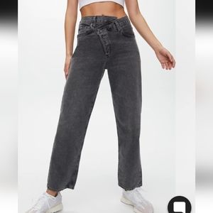 Agolde Criss Cross Upsized Denim